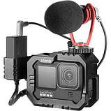 Рамка для блогу GoPro 13 / 12 / 11 / 10 / 9 алюмінієва Ulanzi G9-14, фото 10