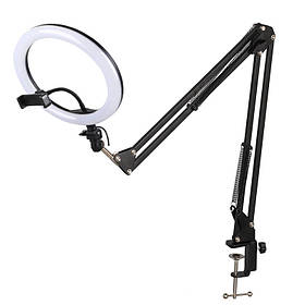 Кільцева лампа 30 см на пантографі ACprof QX-300-P