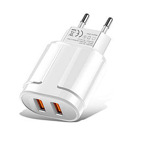 Зарядний пристрій із подвійним USB 2.4 А 15 Вт Puluz SYA001167801B