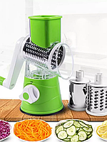 Шинковка механическая ручная, Овощерезка с регулировкой (3 насадки), Овощерезка для нарезки соломкой, AST