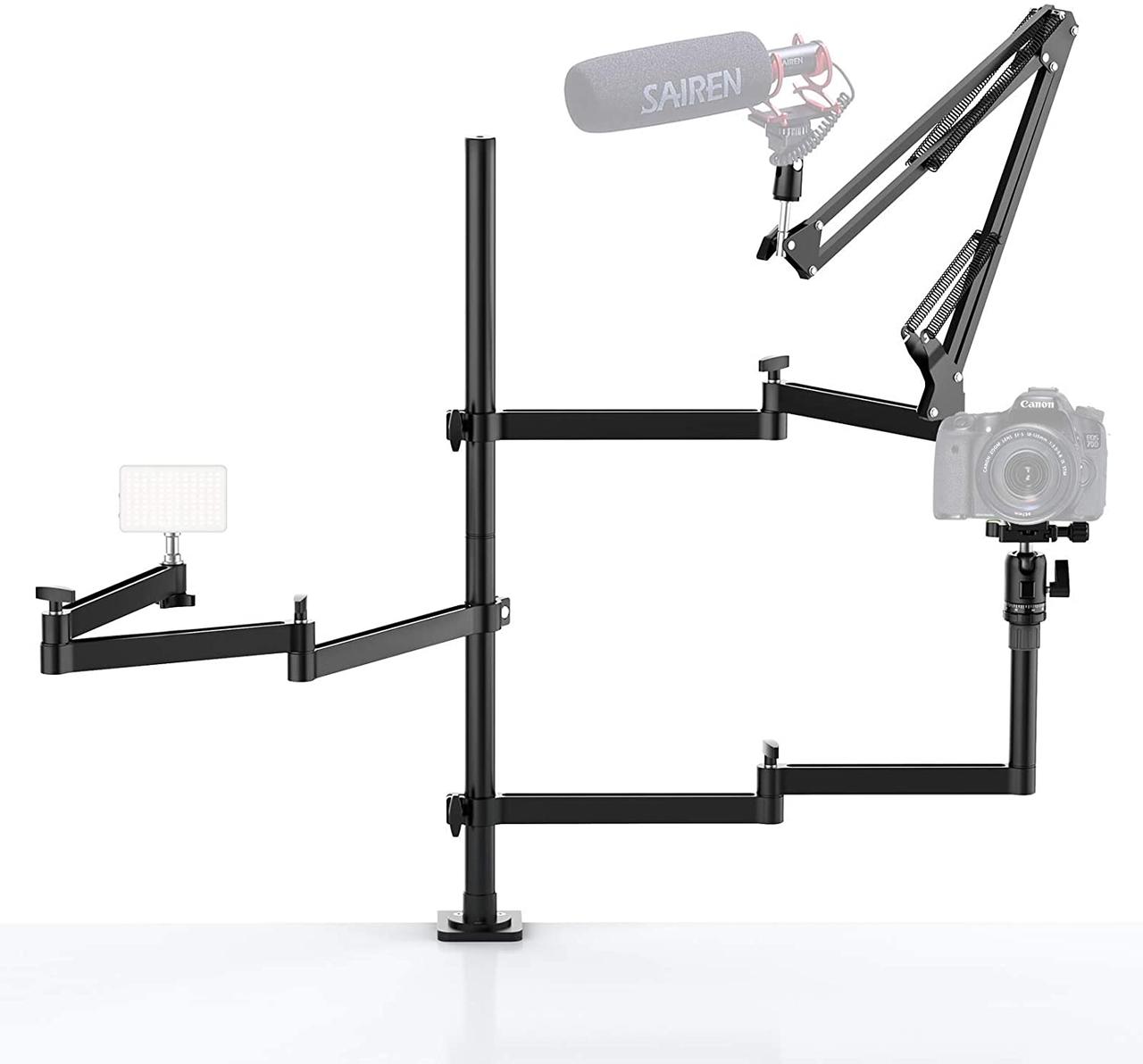 Стійка-тримач для камери мікрофона світла Ulanzi UURig Universal Desktop Livestream Stand