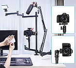 Стійка-тримач для камери мікрофона світла Ulanzi UURig Universal Desktop Livestream Stand, фото 5