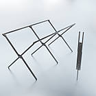 Ніжки до столу торгового HENRY-256. Профіль кв 20*20мм (0.6мм). Стіл торговий розкладний для виїзної торгівлі та дачі, фото 4