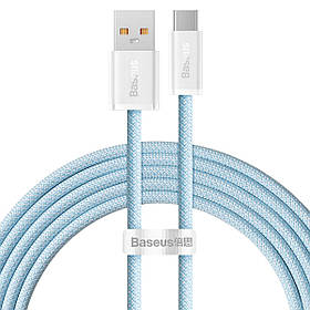 Кабель Type-C 100 Вт 2м синій Baseus Dynamic CALD000703