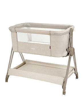 Ліжко для новонароджених CARRELLO Gracia CRL-16502 Linen Beige Бежеве