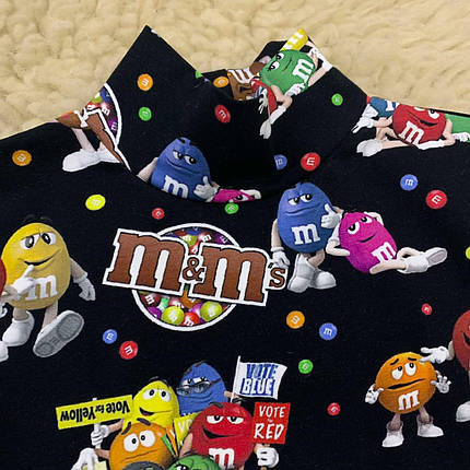 Водолазка — гольф M&ms на чорному Five Stars 10721-152р, фото 3