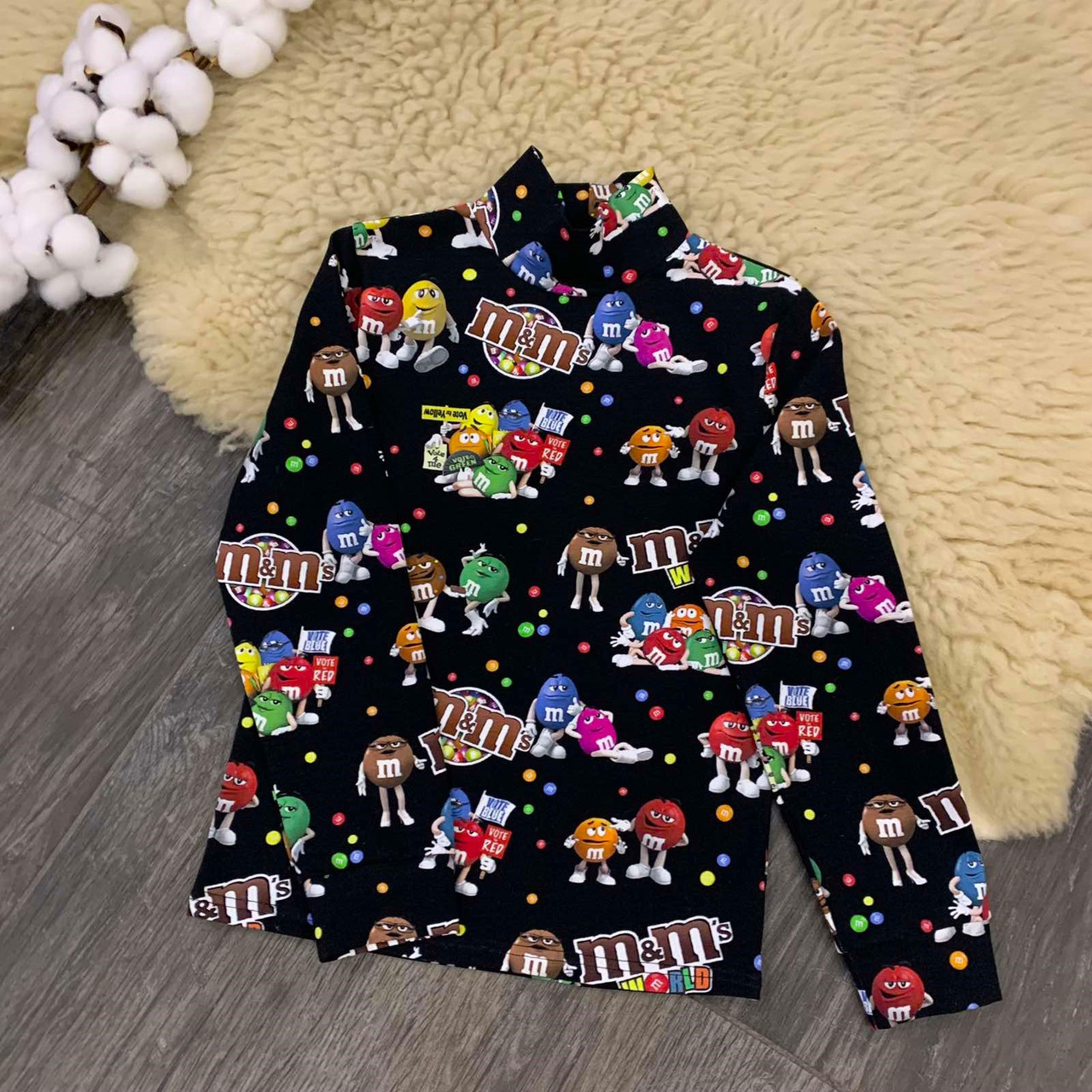 Водолазка — гольф M&ms на чорному Five Stars 10721-116р