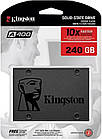 SSD диск 240GB Kingston SSDNow A400 2.5" SATAIIII TLC (SA400S37/240G) Гарантія 36 міс., фото 6