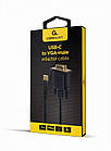 Кабель Cablexpert USB Type-C - VGA (M/M), 2 м, чорний (A-CM-VGAM-01), фото 3