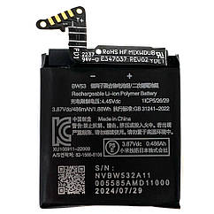 Батарея (акумулятор) Xiaomi BW53 Xiaomi Watch S1 Pro (оригінал Китай 486 mAh)