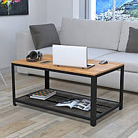 Журнальний столик Loft Design V-105 Дуб Крафт Золотий