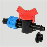 Кран стартовий з резинкою для крапельної стрічки