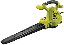 Повітродувка електрична з подрібнювачем Ryobi RBV3000CSV мішок 45 л (Niz16127), фото 5