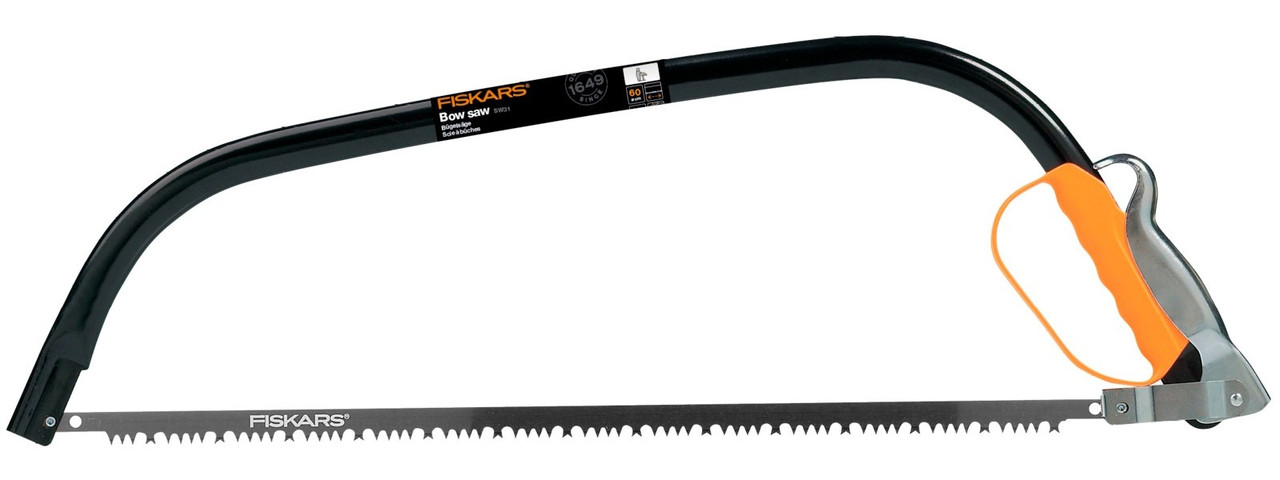 Пилка ручна лучкова ножівка по дереву Fiskars SW31 700 мм N