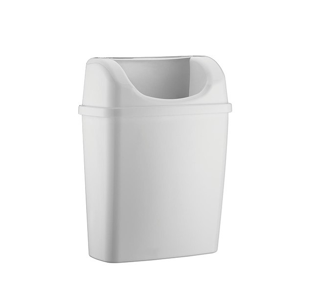 Ємність Rulopak для сміття 6л, білий, пластик, 13,5*25,5*33см.