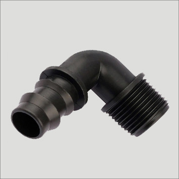 Кут для трубки 16мм 1/2" НР