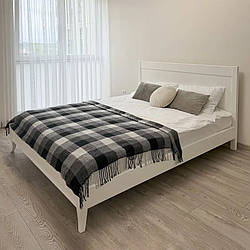 Ліжко двоспальне "Фрідом" з натурального дерева