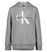Дитяче худі на флісі Calvin Klein 1159818611 (Сірий M)