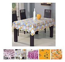 Скатертина настільна Хвиля 120х152 см. Вініл Мікс