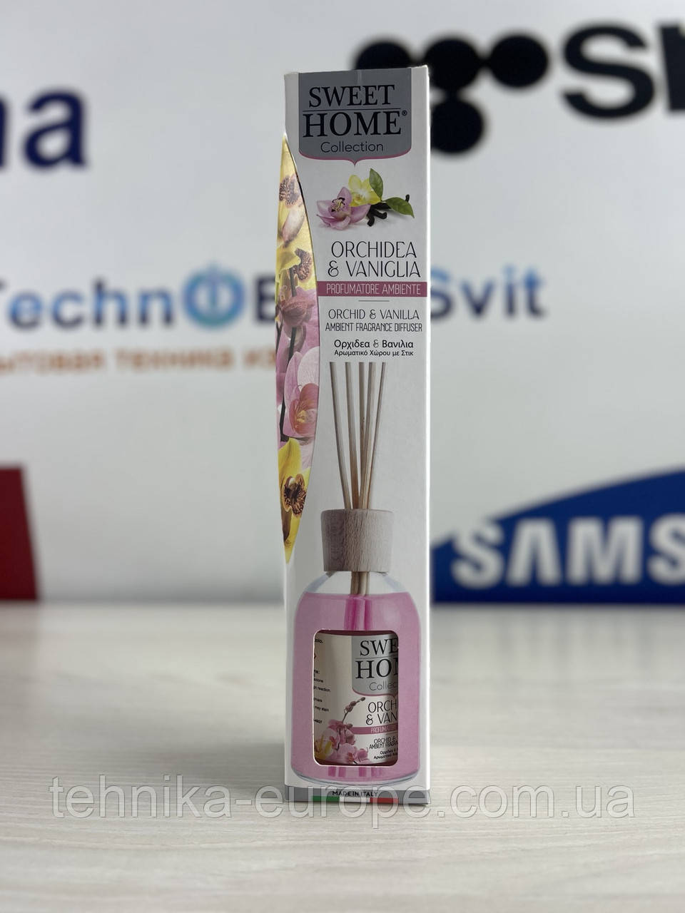Ароматичні палички для дому orchidea vaniglia (орхідея/ваніль) 100 мл Sweet home G33