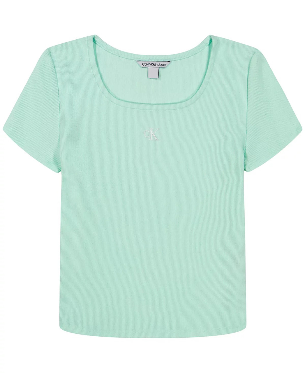 Дитяча футболка Calvin Klein рубчик 1159819487 (Зелений M), фото 1