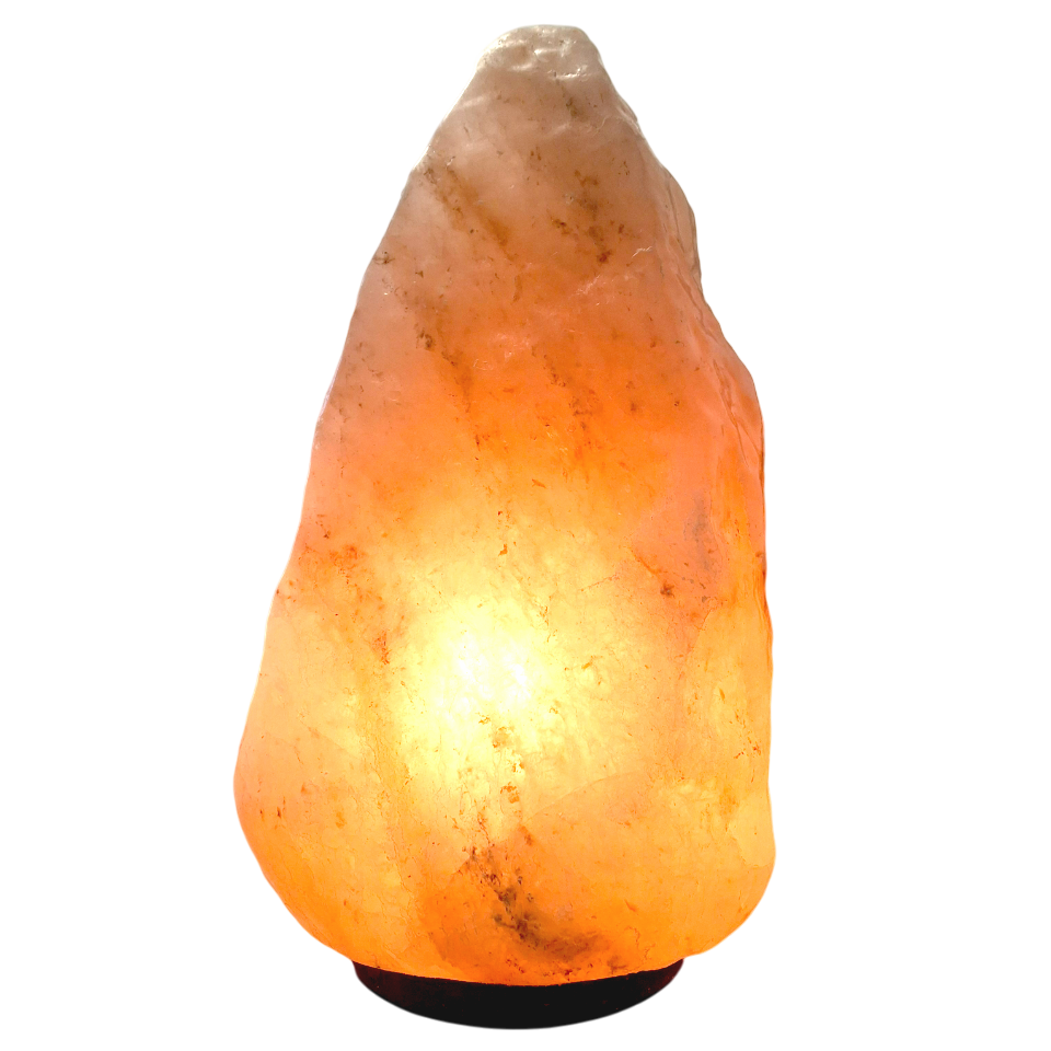 Соляна лампа Скеля 7-10 кг із гімалайської солі, фото 1