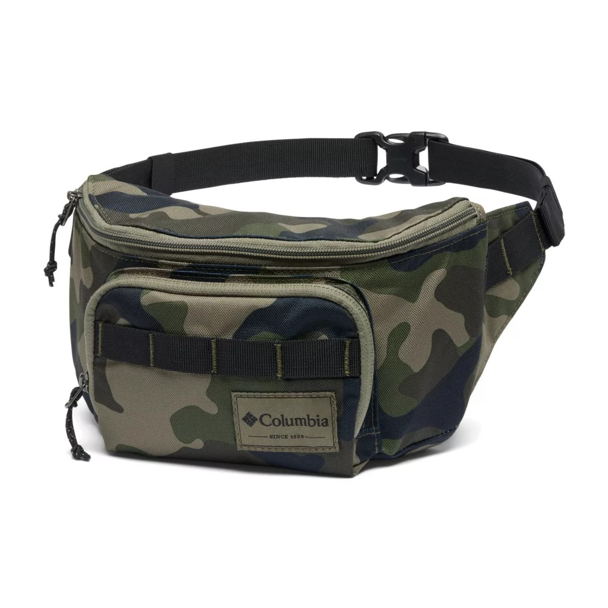 Стильна поясна сумка Columbia на блискавці 1159820681 (Зелений One size)