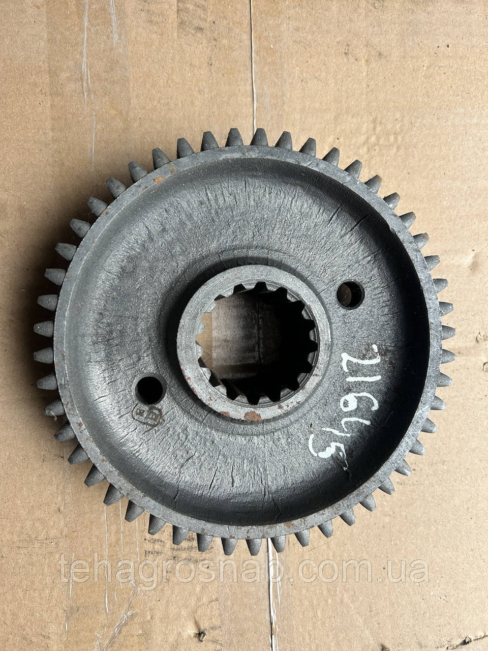 Блок 77.37.189 шестерень 1-й і 4-й передач (z = 44/50) кпп трактора ДТ-75
