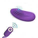 Вібратор в трусики кліторальний Wo-sex FH0415 міні вібратор. Фіолетовий, фото 3