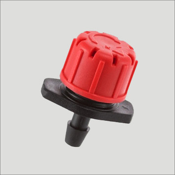 Регульована крапельниця потік до 70 л/год (чорна), фото 1