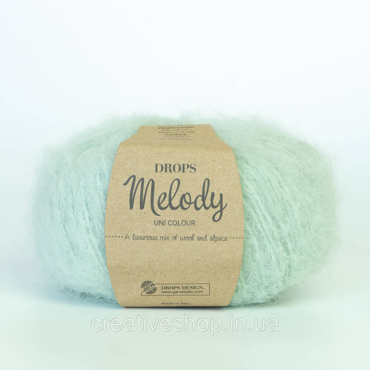 Пряжа Drops Melody (колір 26 pistachio ice cream), фото 1