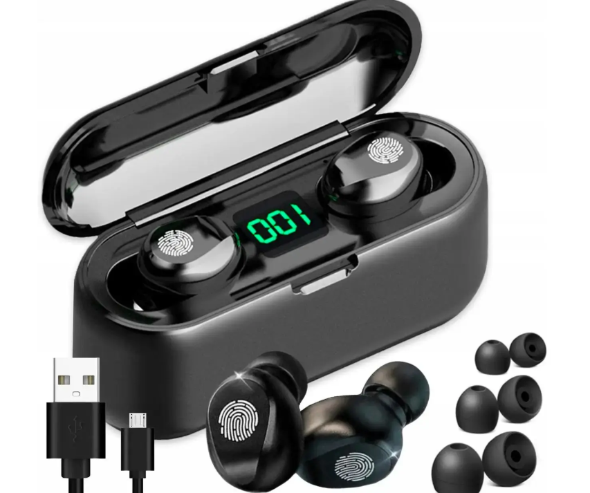 Бездротові Bluetooth навушники Amoi F9 2000 mAh AND F9 -5