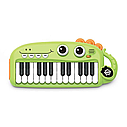 Дитячий музичний синтезатор 884В з підсвіткою Салатовий Діно, фото 2