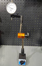 Магнітний тримач для стрілкового індикатора (стійка магнітна) №3 (Жовта 400мм)