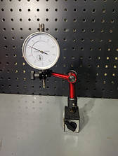 Магнітний тримач для стрілкового індикатора (стійка магнітна) №6 (Червона 200мм)