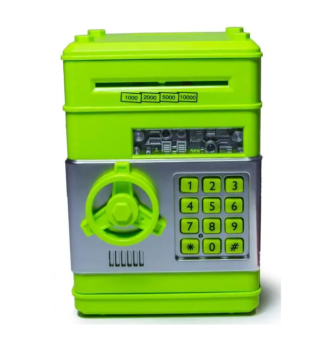 Електронна дитяча скарбничка-сейф з кодовим замком 1511