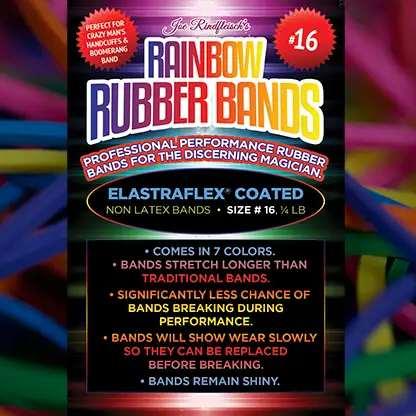 Реквізит для фокусів | Joe Rindfleisch's Rainbow Rubber Bands