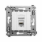 Розетка комп'ютерна RJ45 категорія 5е білий [4400463] ДКС Avanti