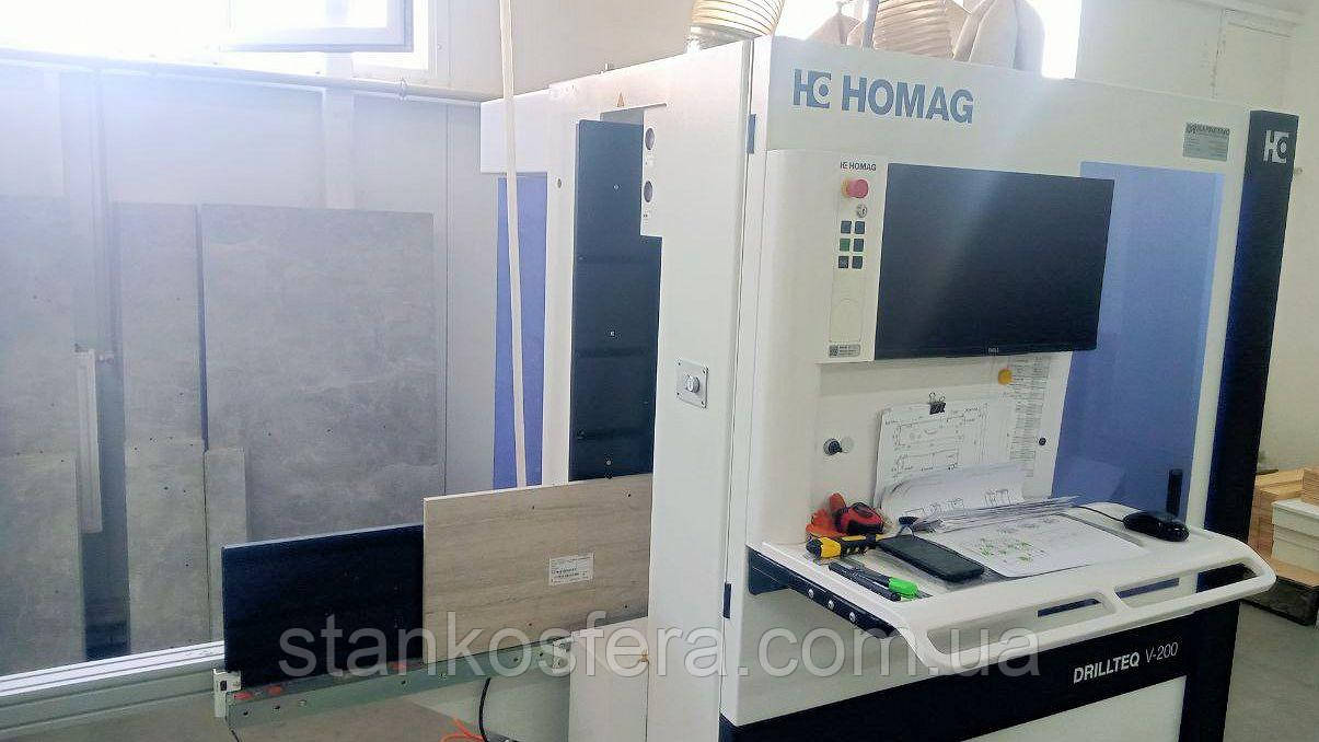 Homag Drillteq V-200 / BHX 055 свердлильно-присадковий центр з ЧПУ бу 2021р. з фрезерним шпинделем