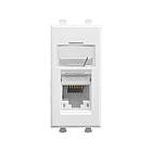 Розетка комп'ютерна RJ45 категорія 5е 1 модуль білий [4400461] ДКС Avanti