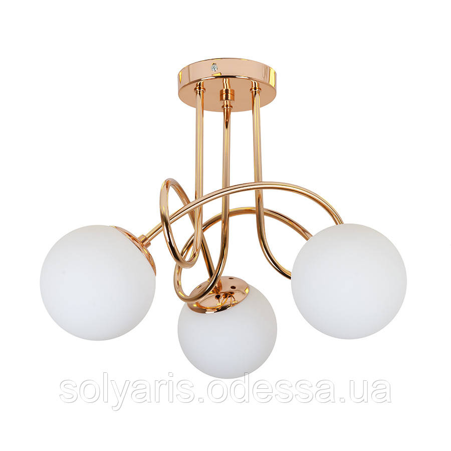 Люстра 7529903-3 GOLD+WH