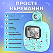 Дитячий фотоапарат миттєвого друку цифровий для дітей кольоровий компактний легкий термодрук 17в1, фото 9