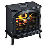 Електрокамін паровий Dimplex Opti-Myst Stockbridge зі справжнім 3D ефектом полумʼя, обігрівом та дровами, фото 3