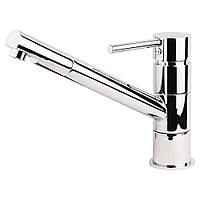 Змішувач HF Ø35 для кухні прямий вилив 210мм на шпильці AQUATICA HF-2B217C (9705100)