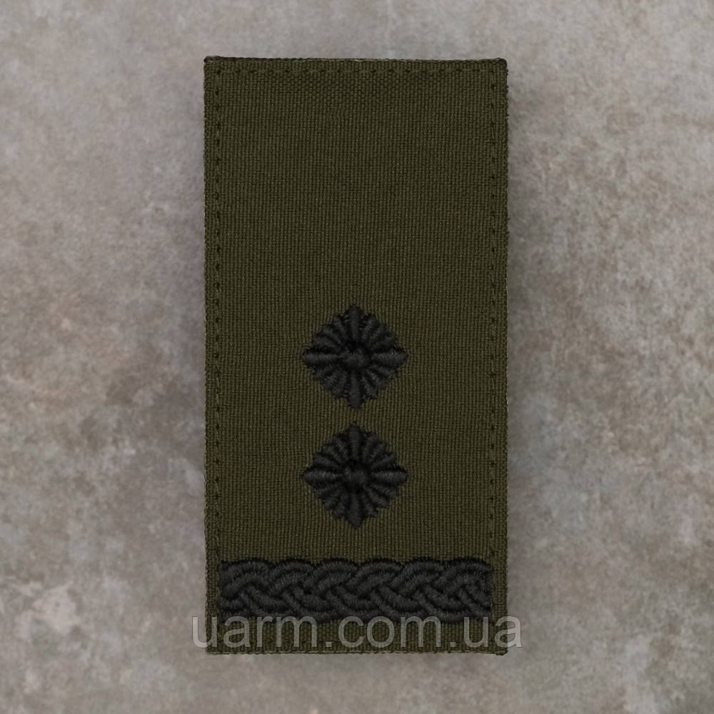 Погон підполковник олива 10.0 х 5.0