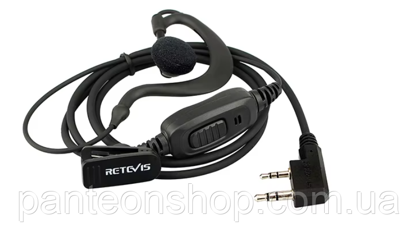 Гарнітура Retevis для рації Baofeng (BF-888S,UV-5R, UV-82,BF-H6, Bf-H7)