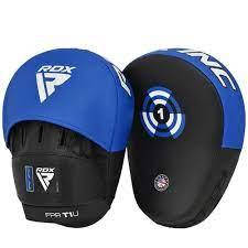 Лапи боксерські RDX T1 Curved Blue/Black