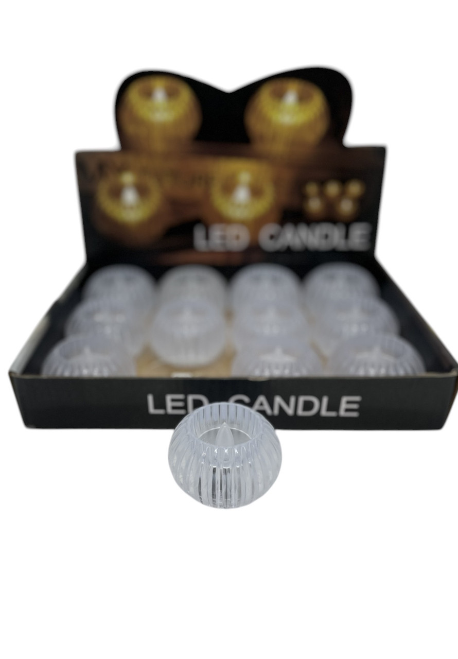 Свичка кругла Led 4*6 см., фото 1