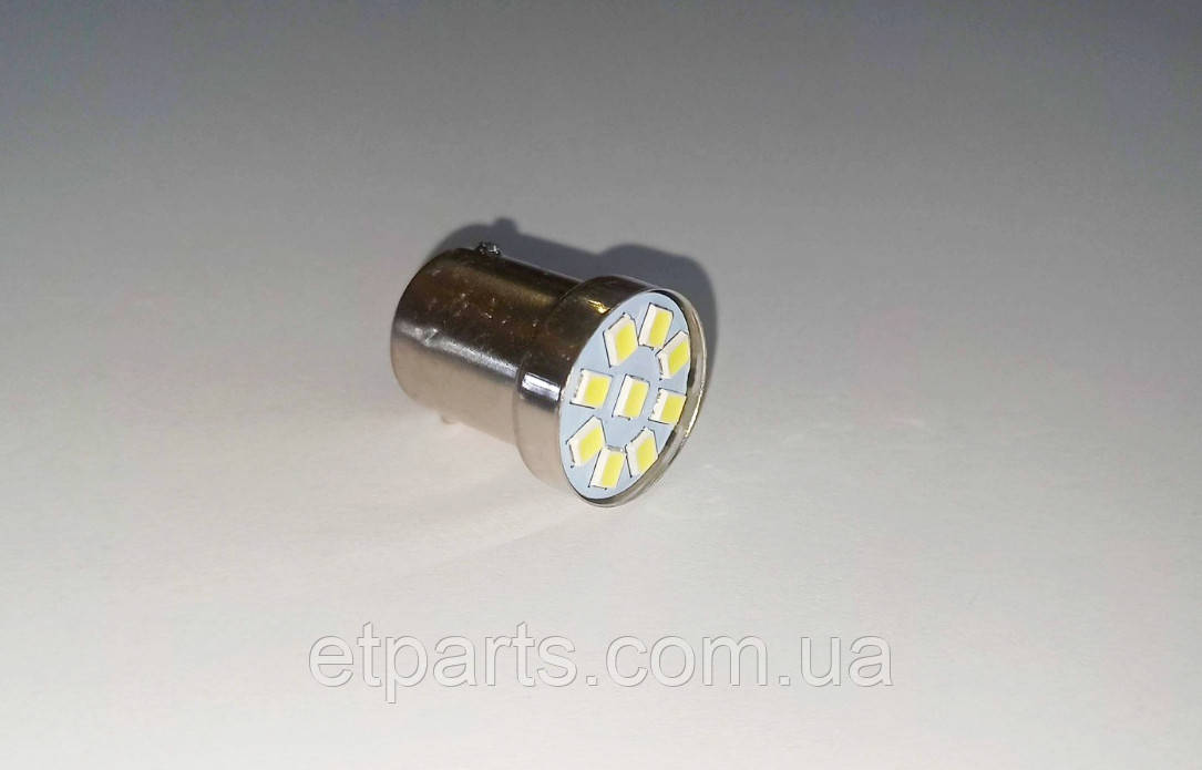 Автолампа LED 24V R5W BA15S 9SMD WHITE