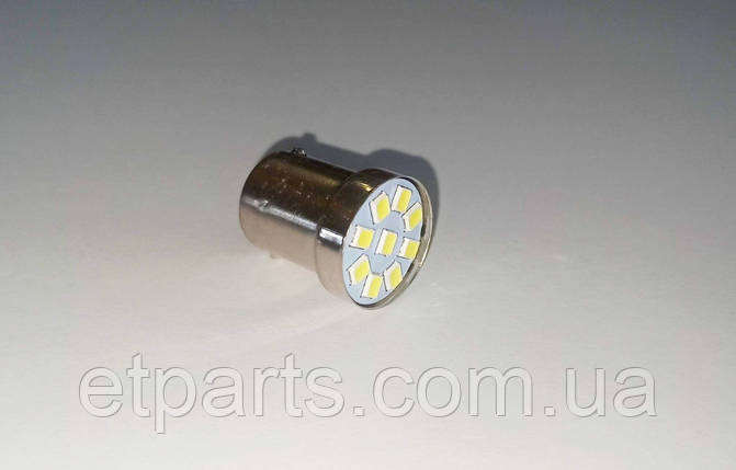 Автолампа LED 24V R5W BA15S 9SMD WHITE, фото 1